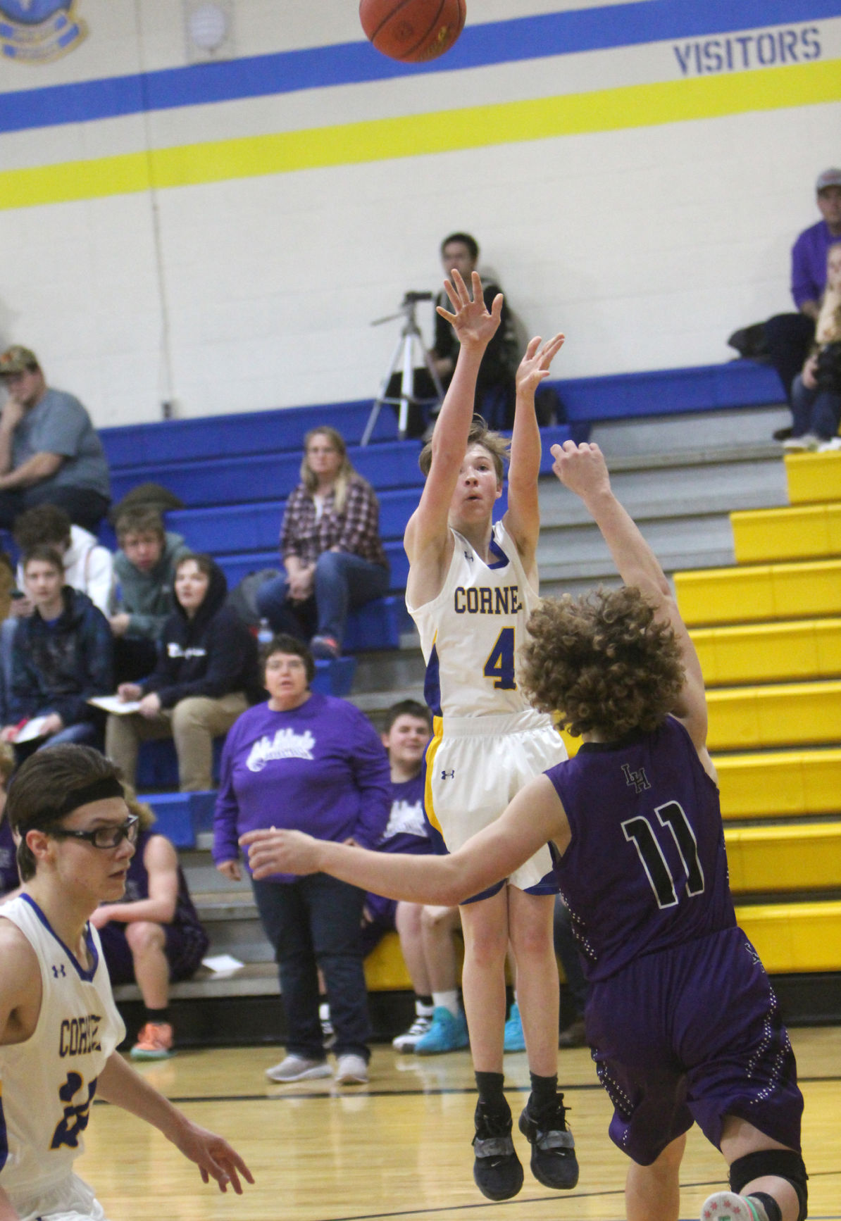 Lake Holcombe at Cornell boys basketball 1-14-22